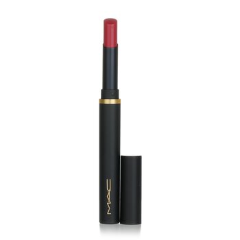 MAC Lipstik Powder Kiss Velvet Blur Slim - # 897 Tetap Penasaran (Powder Kiss Velvet Blur Slim Lipstick - # 897 Stay Curious)