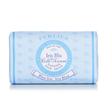 Perlier Sabun Batang Iris Biru (Blue Iris Bar Soap)