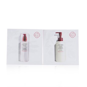 Shiseido InternalPowerResist Extra Rich Cleansing Milk 1ml + Pelembut Perawatan 1.5ml (Miniatur) (InternalPowerResist Extra Rich Cleansing Milk 1ml + Treatment Softener 1.5ml (Miniature))