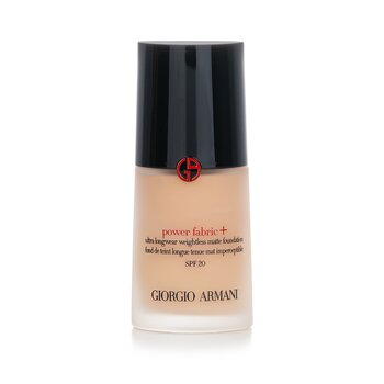 Giorgio Armani Power Fabric+ Ultra Longwear Weightless Matte Foundation SPF 20 - # 3 (Power Fabric+ Ultra Longwear Weightless Matte Foundation SPF 20 - # 3)