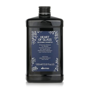 Davines Heart Of Glass Silkening Shampoo Untuk Pirang (Ukuran Salon) (Heart Of Glass Silkening Shampoo For Blonde (Salon Size))