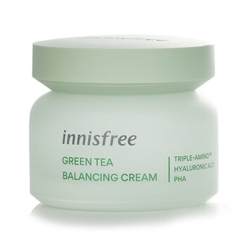 Innisfree Krim penyeimbang teh hijau (Green Tea Balancing Cream)