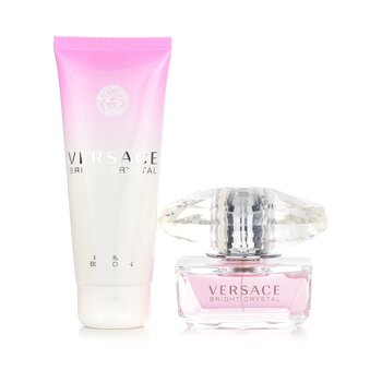 Versace Set Perjalanan Kristal Cerah: (Bright Crystal Travel Set)