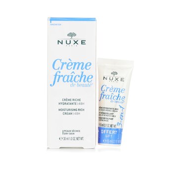 Creme Fraiche De Beaute 48HR Moisturising Rich Cream Gift Set (For Dry To Very Skin, Even Sensitive)