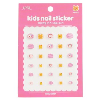 April Korea Stiker Kuku April Kids - # A012K (April Kids Nail Sticker - # A012K)