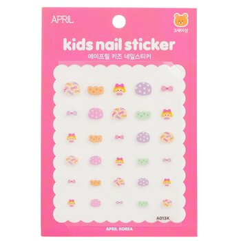 April Korea Stiker Kuku April Kids - # A013K (April Kids Nail Sticker - # A013K)