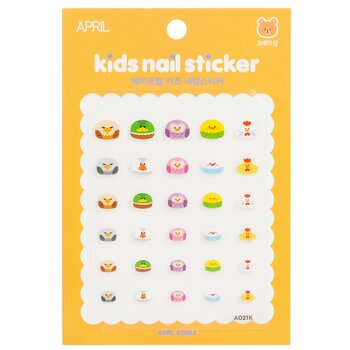 Stiker Kuku April Kids - # A021K (April Kids Nail Sticker - # A021K)