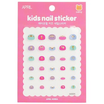 Stiker Kuku April Kids - # A022K (April Kids Nail Sticker - # A022K)
