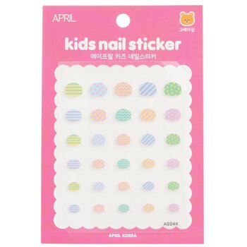 April Korea Stiker Kuku April Kids - # A024K (April Kids Nail Sticker - # A024K)