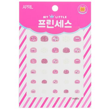 April Korea Stiker Kuku Putri Anak - # P004K (Princess Kids Nail Sticker - # P004K)