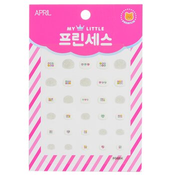 April Korea Stiker Kuku Putri Anak - # P005K (Princess Kids Nail Sticker - # P005K)
