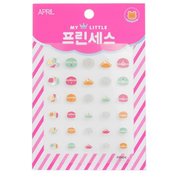 April Korea Stiker Kuku Putri Anak - # P010K (Princess Kids Nail Sticker - # P010K)