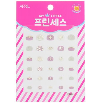 April Korea Stiker Kuku Putri Anak - # P013K (Princess Kids Nail Sticker - # P013K)