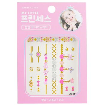 April Korea Stiker Tubuh Princess Jewel - # JT003K (Princess Jewel Body Sticker - # JT003K)
