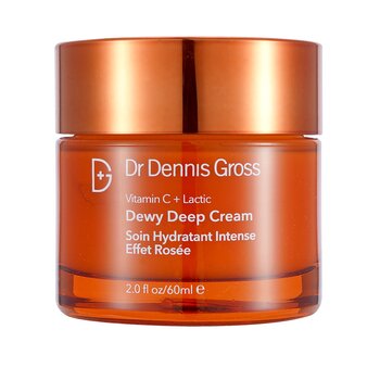 Dr Dennis Gross Vitamin C Krim Dalam Embun Laktat (Vitamin C Lactic Dewy Deep Cream)