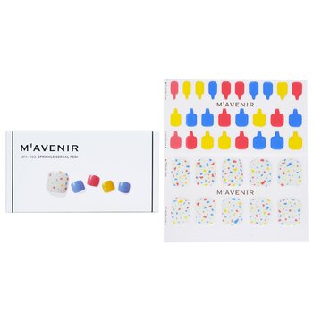 Mavenir Stiker Kuku - # Taburkan Sereal Pedi (Nail Sticker (Assorted Colour) - # Sprinkle Cereal Pedi)