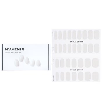 Mavenir Stiker Kuku - # Kuku Crema Putih (Nail Sticker (White) - # White Crema Nail)