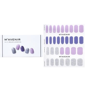 Mavenir Stiker Kuku - # Kuku Brillante Lavender (Nail Sticker (Purple) - # Brillante Lavender Nail)