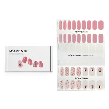 Mavenir Stiker Kuku (Pink) - # Pedi Cangkang Merah Muda (Nail Sticker (Pink) - # Pink Shell Pedi)
