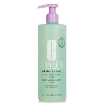 Clinique Semua Tentang Sabun Bersih Cair Wajah Mild (Kulit Kombinasi Kering) (All About Clean Liquid Facial Soap Mild (Dry Combination Skin))