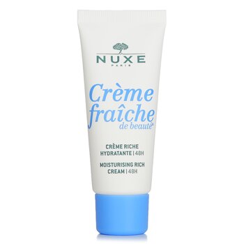 Nuxe Creme Fraiche De Beaute 48HR Krim Kaya Pelembab - Kulit Kering (Creme Fraiche De Beaute 48HR Moisturising Rich Cream - Dry Skin)