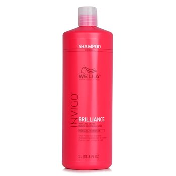 Wella Sampo Perlindungan Warna Invigo Brilliance - # Normal (Invigo Brilliance Color Protection Shampoo - # Normal)
