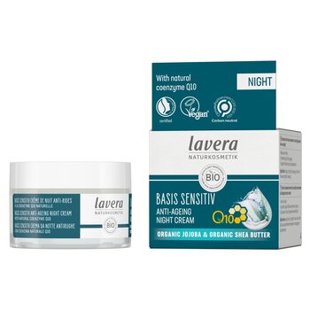 Lavera Dasar Sensitiv Q10 Anti-Ageing Night Cream (Basis Sensitiv Q10 Anti-Ageing Night Cream)