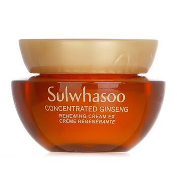 Sulwhasoo Krim Pembaruan Ginseng Terkonsentrasi EX (Miniatur) (Concentrated Ginseng Renewing Cream EX (Miniature))