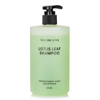 THE PURE LOTUS Lotus Leaf Shampoo - Untuk Kulit Kepala Tengah & Kering (Lotus Leaf Shampoo - For Middle & Dry Scalp)