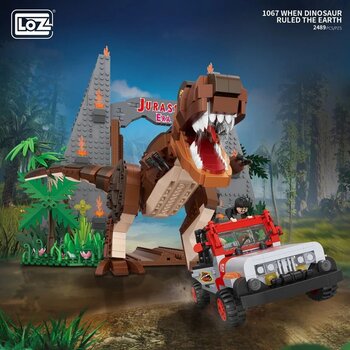 Loz LOZ Mini Blocks - Ketika Dinosaurus Menguasai Bumi (LOZ Mini Blocks - When Dinosaurs Ruled The Earth Building Bricks Set)