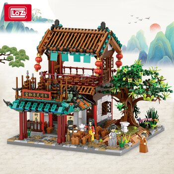 Loz LOZ Mini Blocks - Peta sungai Qingming (LOZ Mini Blocks - Qingming river map Building Bricks Set)