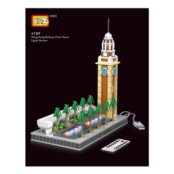 Loz LOZ Creator - Menara Jam Hong Kong (LOZ Creator - Hong Kong Clock Tower Building Bricks Set)