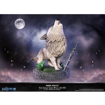 FIRST 4 FIGURES Dark Souls: Sif the Great Grey Wolf SD (Edisi Standar) (Dark Souls: Sif the Great Grey Wolf SD (Standard Edition))