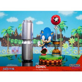 FIRST 4 FIGURES Sonic The Hedgehog: Sonic (Edisi Standar) (Sonic The Hedgehog: Sonic (Standard Edition))