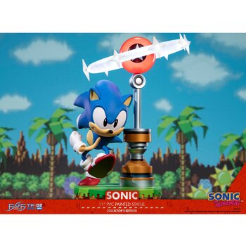 FIRST 4 FIGURES Sonic The Hedgehog: Sonic (Edisi Kolektor) (Sonic The Hedgehog: Sonic (Collectors Edition))