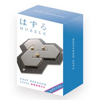 Broadway Toys Hanayama | Hexagon Hanayama Metal Brainteaser Puzzle Mensa Dinilai Level 4 (Hanayama | Hexagon Hanayama Metal Brainteaser Puzzle Mensa Rated Level 4)