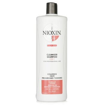 Nioxin Sistem 4 Cleanser Shampoo Langkah 1 (System 4 Cleanser Shampoo Step 1)