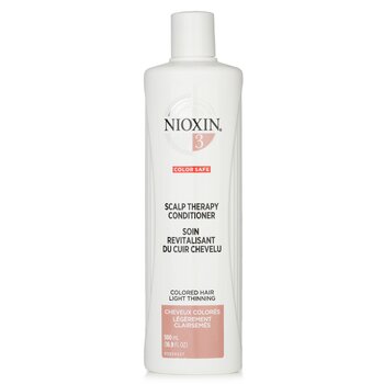 Nioxin Sistem Densitas 3 Kondisioner Terapi Kulit Kepala (Rambut Berwarna, Penipisan Ringan, Aman Warna) (Density System 3 Scalp Therapy Conditioner (Colored Hair, Light Thinning, Color Safe))