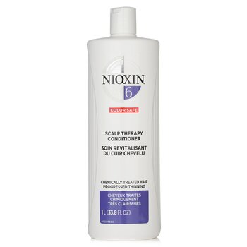 Nioxin Sistem Densitas 6 Kondisioner Terapi Kulit Kepala (Rambut yang Dirawat Secara Kimia, Penipisan Berkembang, Aman Warna) (Density System 6 Scalp Therapy Conditioner (Chemically Treated Hair, Progressed Thinning, Color Safe))