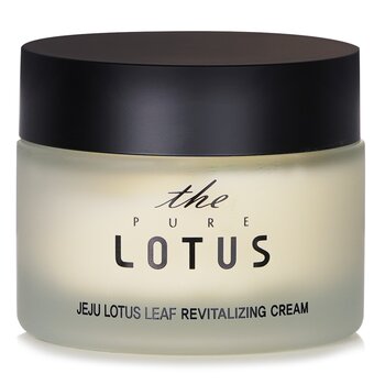 THE PURE LOTUS Krim Revitalisasi Daun Teratai Jeju (Jeju Lotus Leaf Revitalizing Cream)