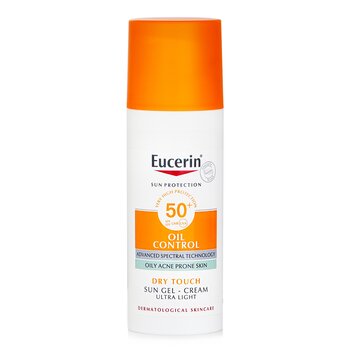 Eucerin Kontrol Minyak Sun Gel Cream Sun Cream SPF50 (Oil Control Sun Gel Cream Sun Cream SPF50)
