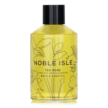 Noble Isle Teh Rose Bath &; Minyak Tubuh (Tea Rose Bath & Body Oil)