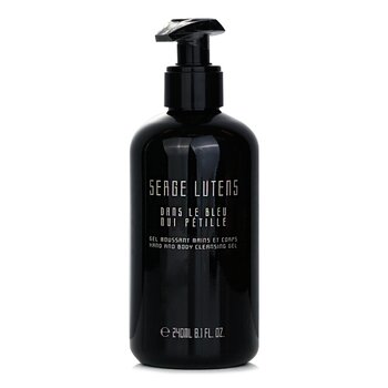 Serge Lutens Dans Le Bleu Qui Pétille Tangan Dan Tubuh Cleansing Gel (Dans Le Bleu Qui Pétille Hand And Body Cleansing Gel)