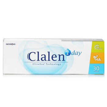 Clalen 1 Hari Lensa Kontak Ultra-So Clear -1.00 D (1 Day Ultra-Soo Clear Contact Lenses -1.00)