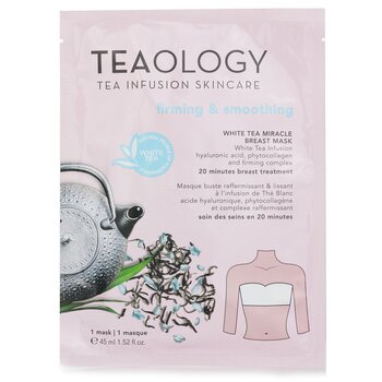 Teaology White Tea Miracle Payudara Firming &; Smooting Mask (White Tea Miracle Breast Firming & Smoothing Mask)