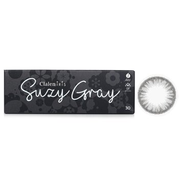 1 Hari Iris Suzy Grey Warna Lensa Kontak -2.50 D (1 Day Iris Suzy Gray Color Contact Lenses -2.50)