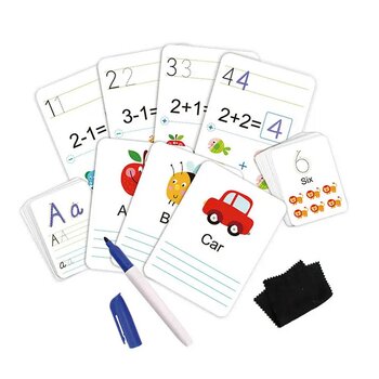 Tooky Toy Co Tulisan Tangan &; Kartu Pembelajaran (Handwriting & Learning Cards)