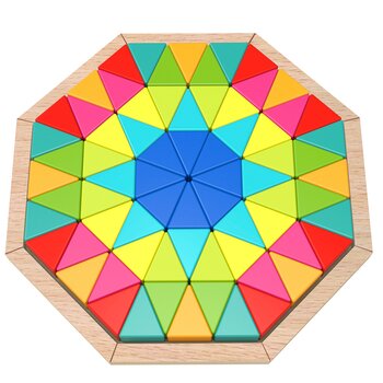 Tooky Toy Co Teka-teki Octagon (Octagon Puzzle)