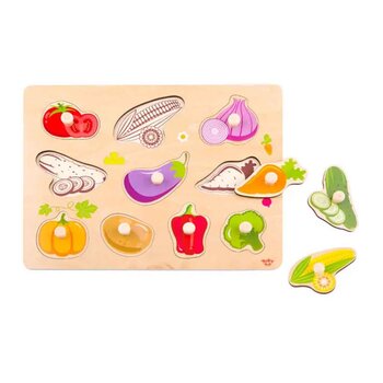 Tooky Toy Co Vegetable Puzzle