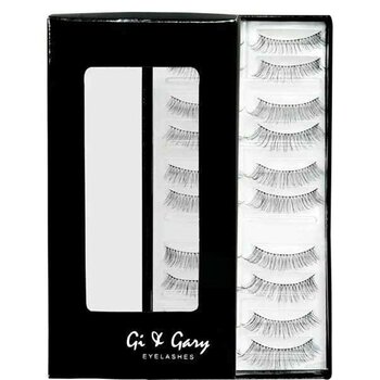 Professional Eyelashes(10 pairs) -Urban Chic- # Q3 Black